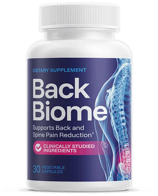BackBiome™ Natural Back Support and Mobility Formula